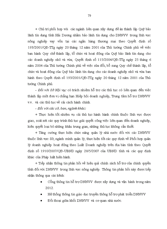 image for page Giải pháp hỗ trợ của chính quyền tỉnh hải dương đối với các doanh nghiệp nhỏ và vừa trong lĩnh vực nông nghiệp