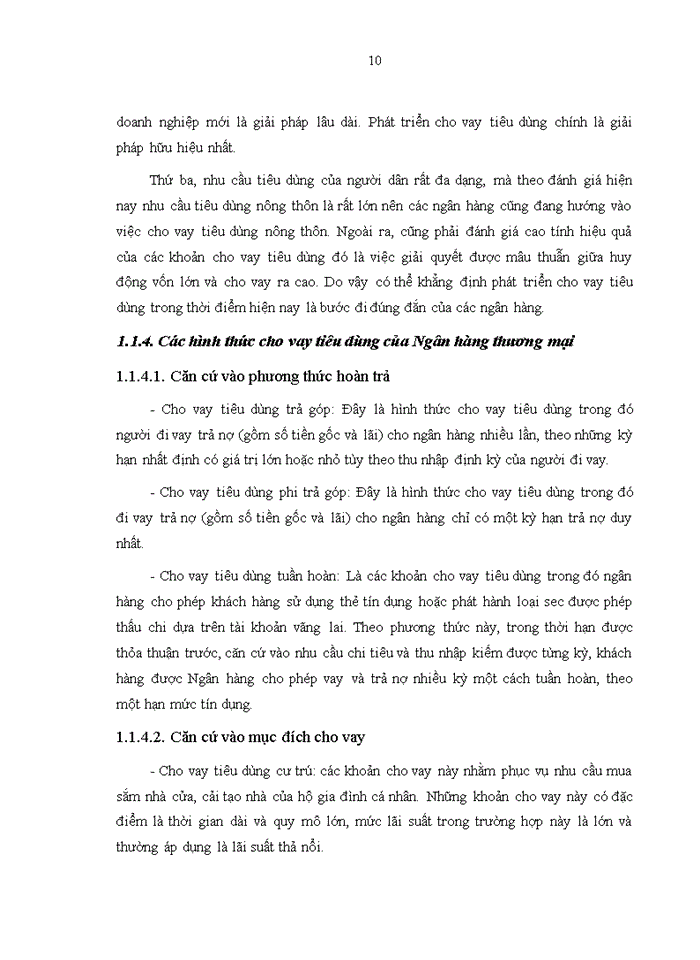 image for page Giải pháp phát triển cho vay tiêu dùng tại ngân hàng tmcp công thương việt nam chi nhánh sơn la