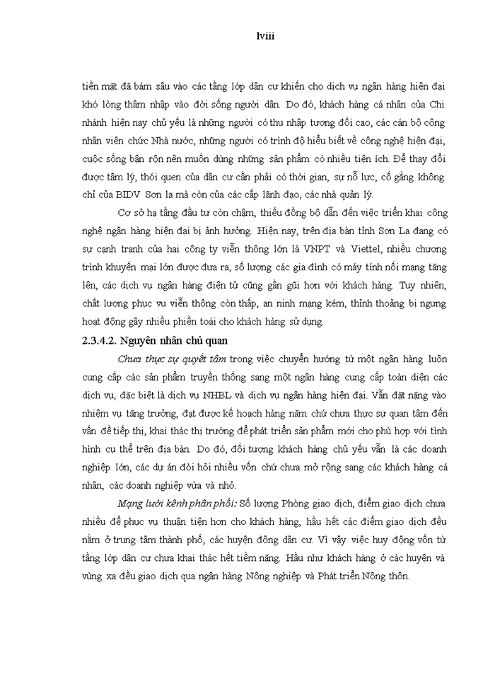 image for page Phát triển dịch vụ ngân hàng bán lẻ tại ngân hàng thương mại cổ phần đầu tư và phát triển việt nam - chi nhánh tỉnh sơn la