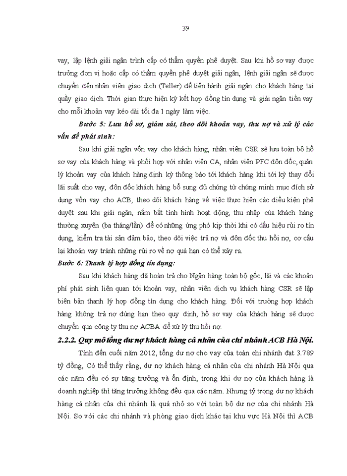 image for page Nâng cao chất lượng dịch vụ cho vay khách hàng cá nhân tại ngân hàng thương mại cổ phần á châu – chi nhánh hà nội