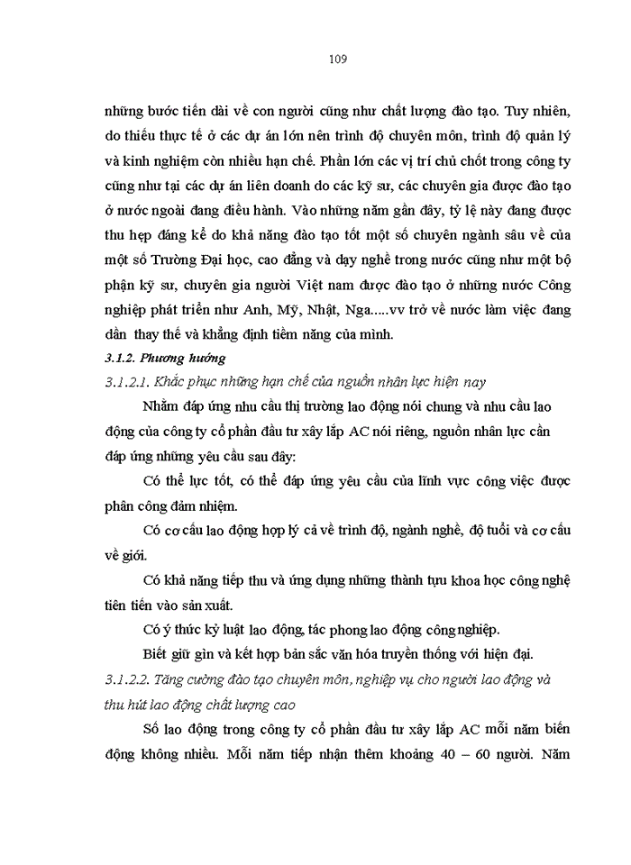 image for page Nâng cao chất lượng nguồn nhân lực tại công ty cổ phần đầu tư xây lắp AC