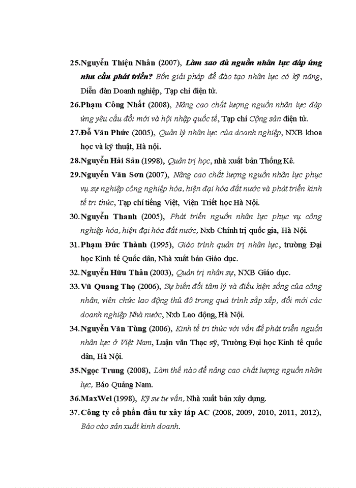 image for page Nâng cao chất lượng nguồn nhân lực tại công ty cổ phần đầu tư xây lắp AC