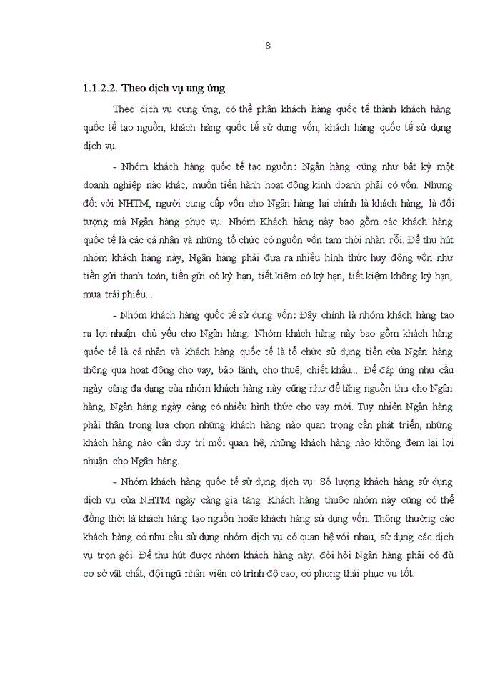 image for page Hoàn thiện chính sách đối với khách hàng quốc tế của Ngân hàng Thương Mại Cổ Phần Ngoại thương Việt Nam