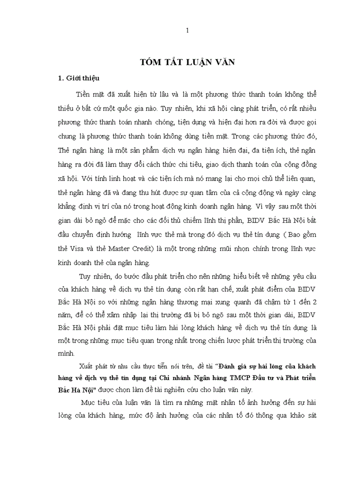 image for page Đánh giá sự hài lòng của khách hàng về dịch vụ thẻ tín dụng tại Chi nhánh Ngân hàng TMCP Đầu tư và Phát triển Bắc Hà Nội