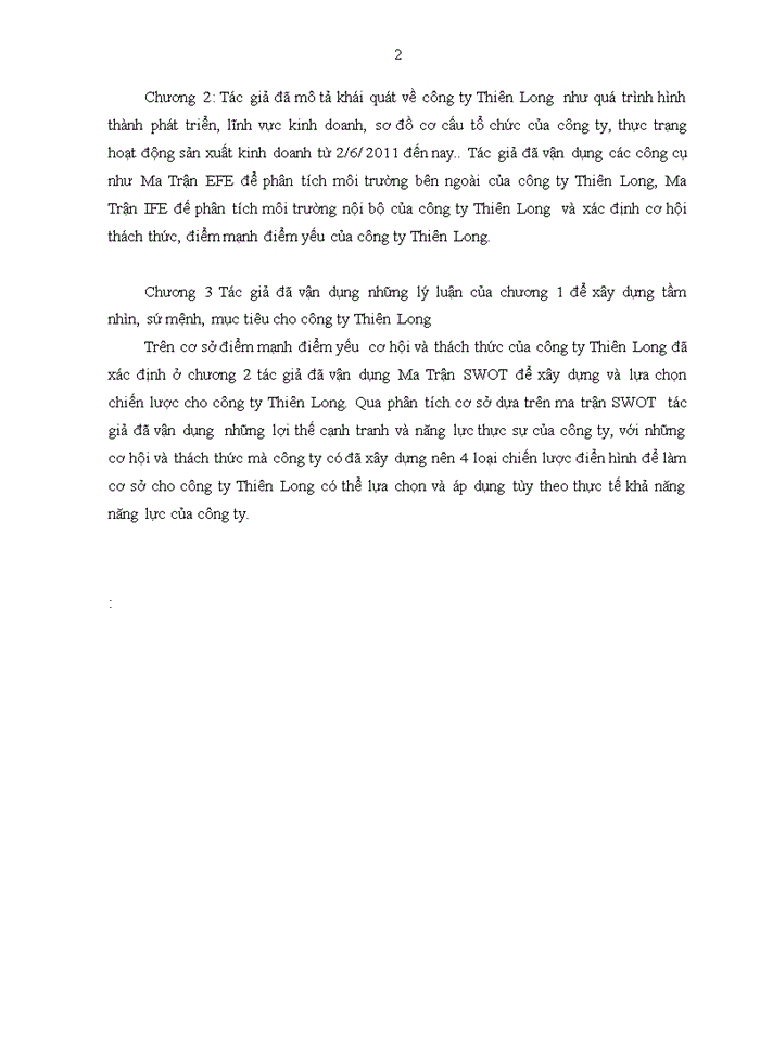 image for page Xây dựng chiến lược kinh doanh công ty tnhh một thành viên dịch vụ xây dựng thương mại thiên long 2013 – 2020