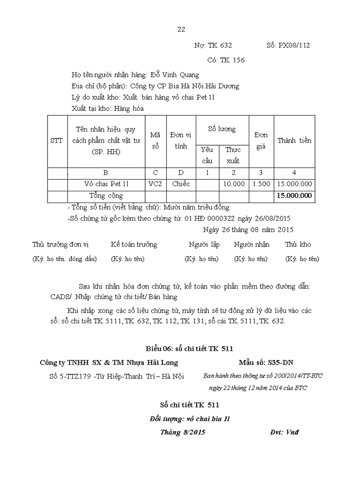 image for page Kế toán bán hàng tại Công ty TNHH sản xuất và thương mại Nhựa Hải Long
