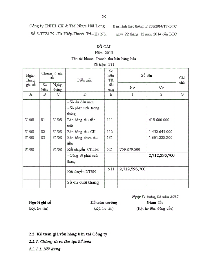 image for page Kế toán bán hàng tại Công ty TNHH sản xuất và thương mại Nhựa Hải Long