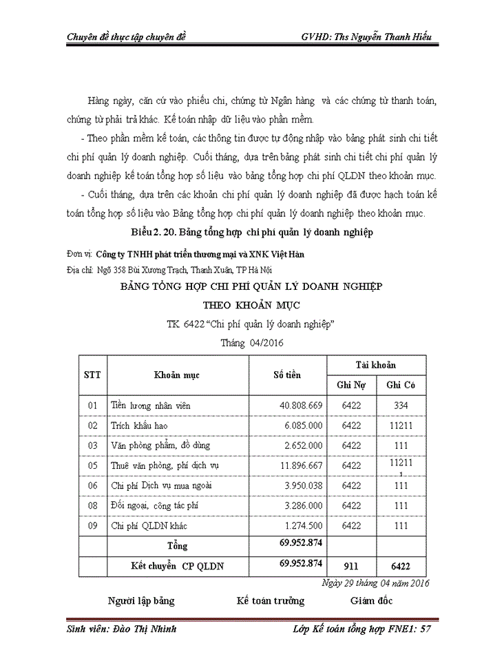image for page Hoàn thiện kế toán doanh thu, chi phí và xác định kết quả kinh doanh tại Công ty TNHH phát triển thương mại và XNK Việt Hàn