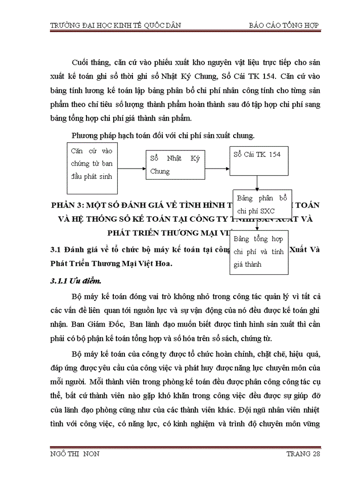 image for page Tổ chức bộ máy kế toán và hệ thống sổ kế toán tại công ty tnhh sản xuất và thương mại việt hoa.