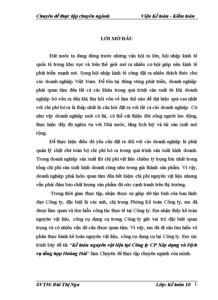 image for page Kế toán nguyên vật liệu tại công ty cp xây dựng và dịch vụ tổng hợp hoàng hải