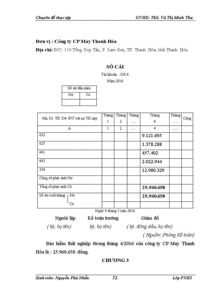 image for page Hoàn thiện kế toán tiền lương và các khoản trích theo lương tại công ty cổ phần may thanh hoá
