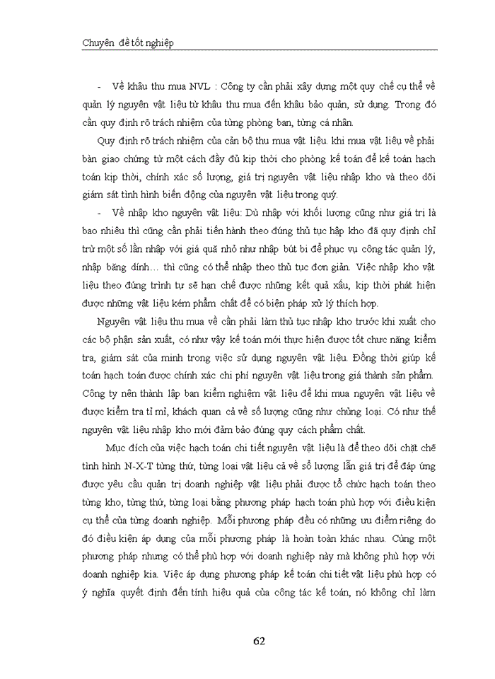 image for page Thực trạng về công tác kế toán nguyên vật liệu- công cụ dụng cụ tại Công ty CP Bitexco Nam Long.