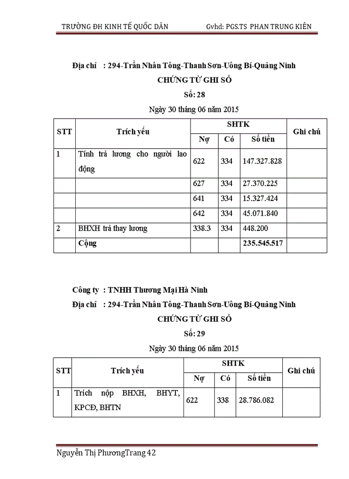 image for page Thực trạng kế toán tiền lương và các khoản trích theo lương tại công ty tnhh thương mại hà ninh