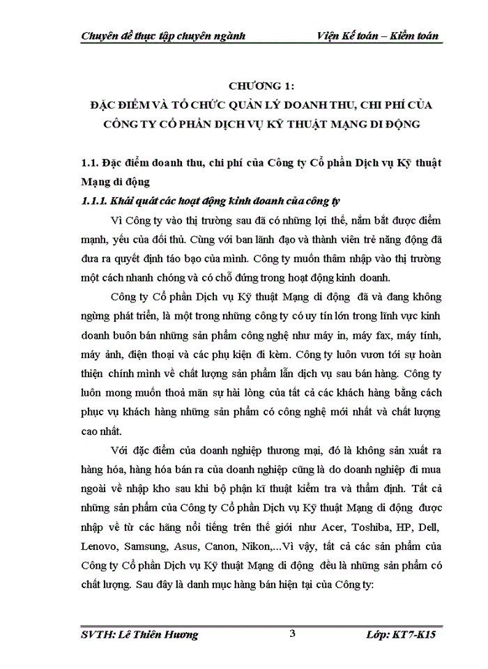 image for page Hoàn thiện kế toán doanh thu, chi phí và xác định kết quả bán hàng tại công ty cổ phần dịch vụ kỹ thuật mạng di động