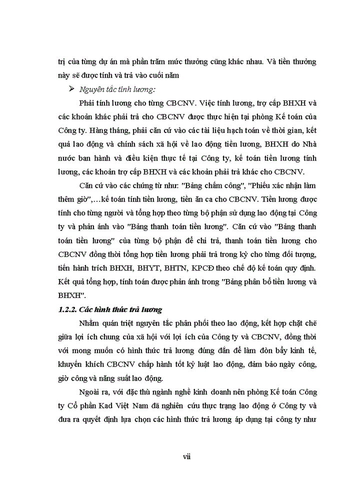 image for page Hoàn thiện kế toán tiền lương và các khoản trích theo lương tại công ty cổ phần kad việt nam