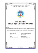 Hoàn thiện kế toán chi phí sản xuất và tính giá thành sản phẩm xây dựng tại công ty cổ phần sông đà 10.9