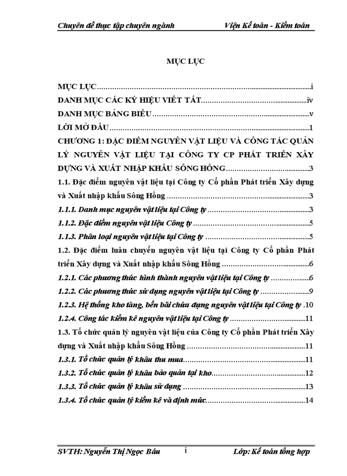 image for page Hoàn thiện kế toán nguyên vật liệu tại công ty cp phát triển xây dựng và xuất nhập khẩu sông hồng