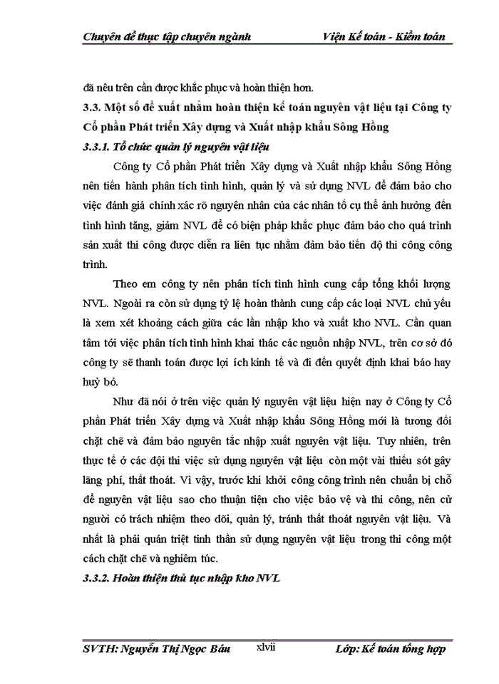 image for page Hoàn thiện kế toán nguyên vật liệu tại công ty cp phát triển xây dựng và xuất nhập khẩu sông hồng