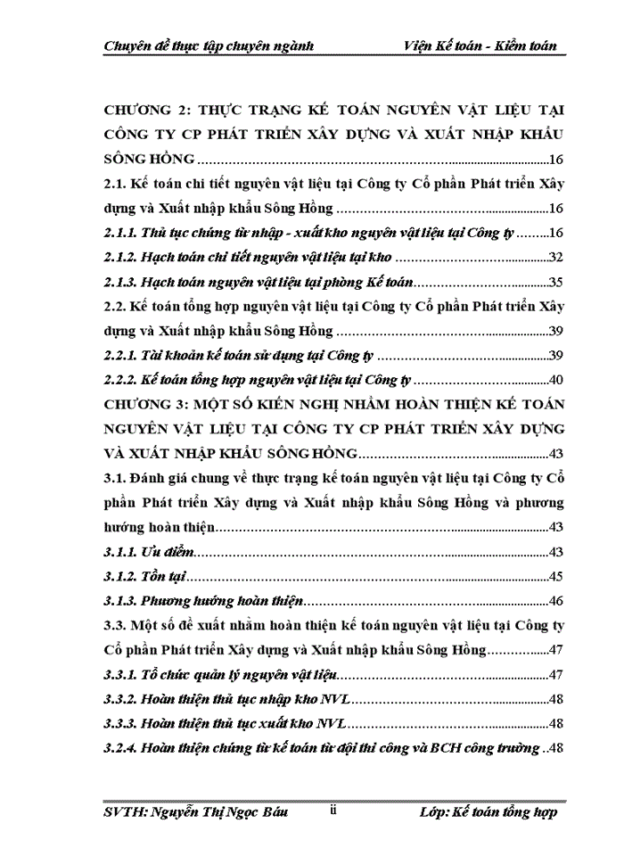 image for page Hoàn thiện kế toán nguyên vật liệu tại công ty cp phát triển xây dựng và xuất nhập khẩu sông hồng