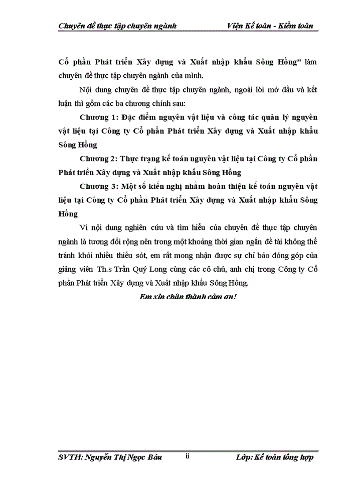 image for page Hoàn thiện kế toán nguyên vật liệu tại công ty cp phát triển xây dựng và xuất nhập khẩu sông hồng