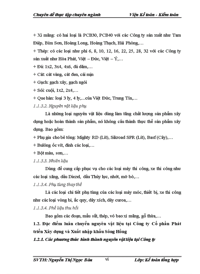image for page Hoàn thiện kế toán nguyên vật liệu tại công ty cp phát triển xây dựng và xuất nhập khẩu sông hồng