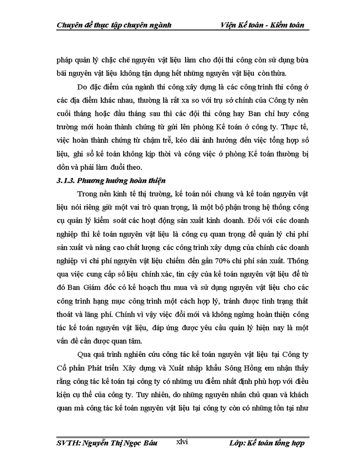 image for page Hoàn thiện kế toán nguyên vật liệu tại công ty cp phát triển xây dựng và xuất nhập khẩu sông hồng