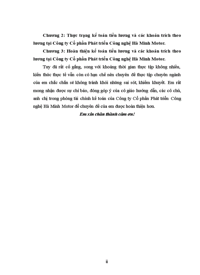 image for page Hoàn thiện kế toán tiền lương và các khoản trích theo lương tại của công ty cổ phần phát triển công nghệ hà minh motor