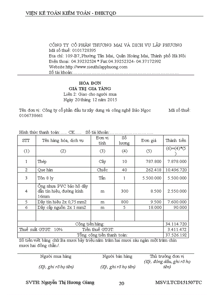 image for page Hoàn thiện kế toán nguyên vật liệu, công cụ dụng cụ tại công ty cổ phần cổ phần đầu tư xây dựng và công nghệ bảo ngọc