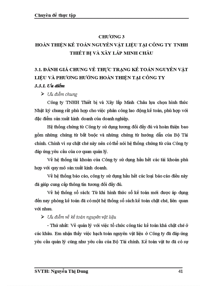 image for page Hoàn thiện kế toán nguyên vật liệu tại công ty tnhh thiết bị và xây lắp minh châu