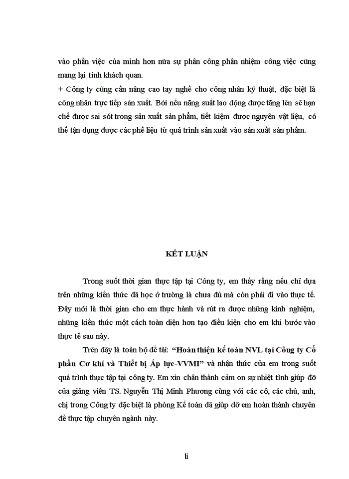 image for page Hoàn thiện kế toán nguyên vật liệu tại công ty cổ phần cơ khí và thiết bị áp lực-vvmi