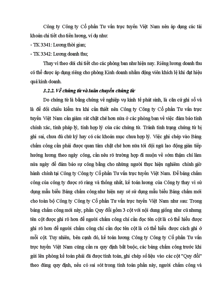 image for page Hoàn thiện kế toán tiền lương và các khoản trích theo lượng tại công ty cổ phần tư vấn trực tuyến việt nam
