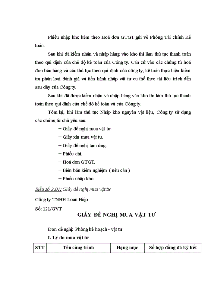 image for page Hoàn thiện kế toán nguyên vật liệu tại công ty trách nhiệm hữu hạn loan hiệp