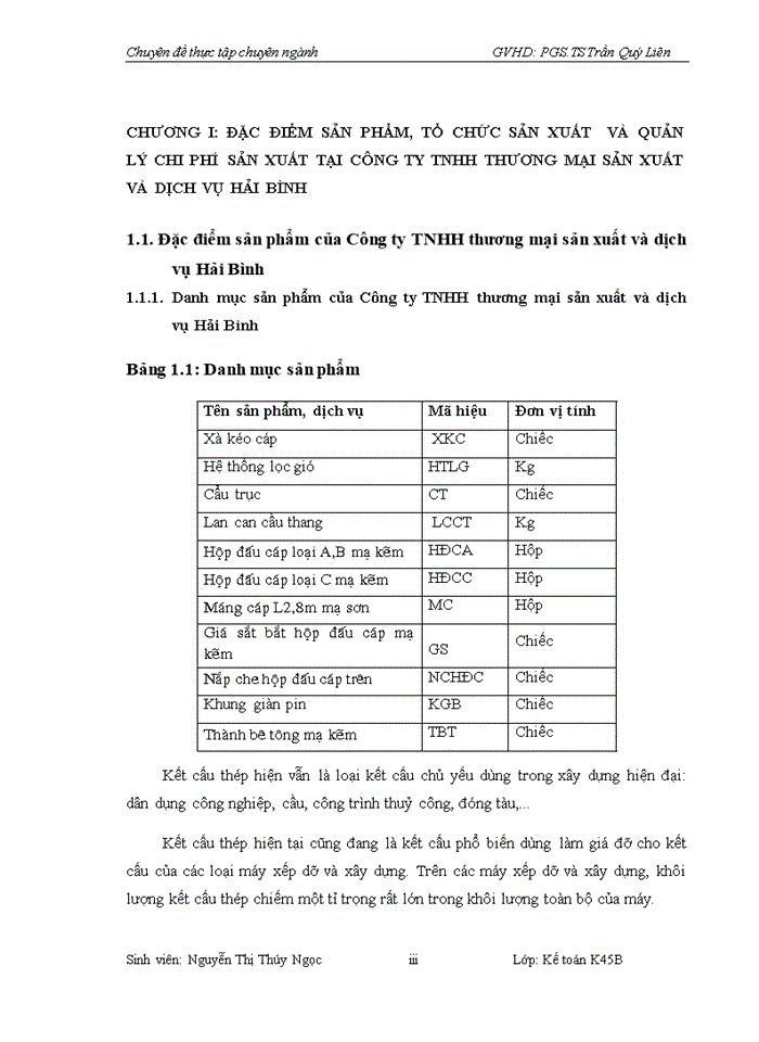 image for page Hoàn thiện Kế toán  chi phí sản xuất và tính giá thành sản phẩm tại Công ty TNHH thương mại sản xuất và dịch vụ Hải Bình