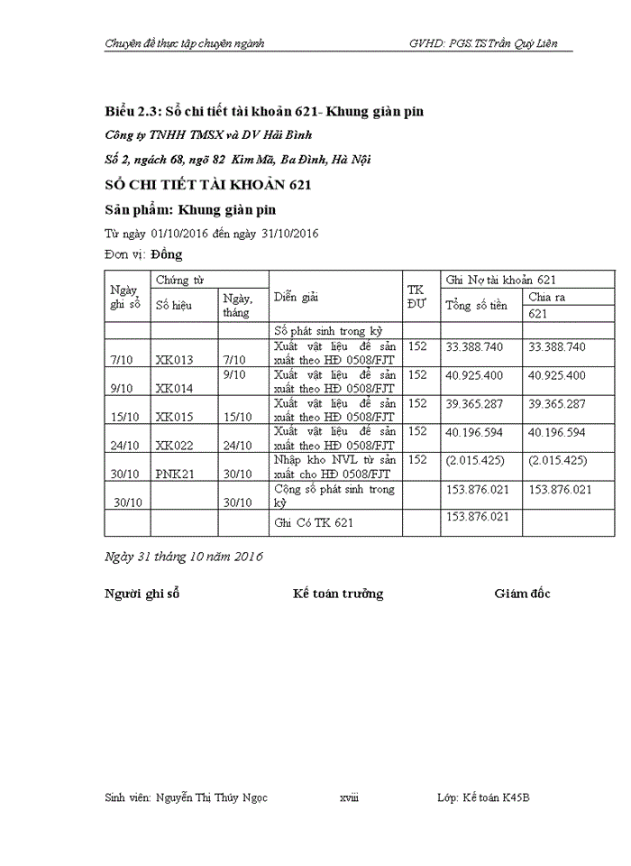 image for page Hoàn thiện Kế toán  chi phí sản xuất và tính giá thành sản phẩm tại Công ty TNHH thương mại sản xuất và dịch vụ Hải Bình