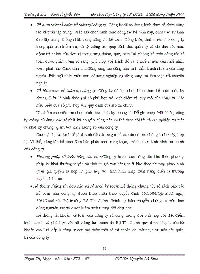 image for page Thực trạng kế toán bán hàng và xác định kết quả kinh doanh tại Công ty cổ phần đầu tư xây dựng và thương mại Hưng Thiện Phát