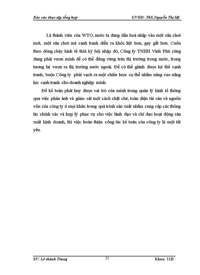 image for page Kế toán tại Công ty TNHH công nghệ mới Vinh Phú