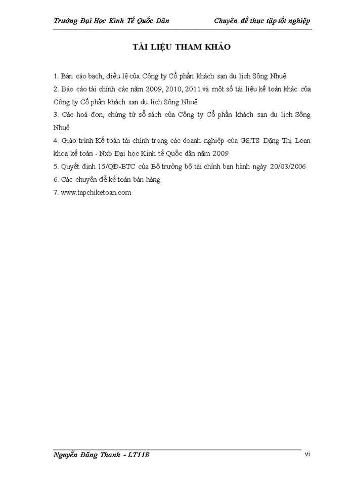 image for page Hoàn thiện kế toán bán hàng tại công ty Cổ phần khách sạn du lịch Sông Nhuệ