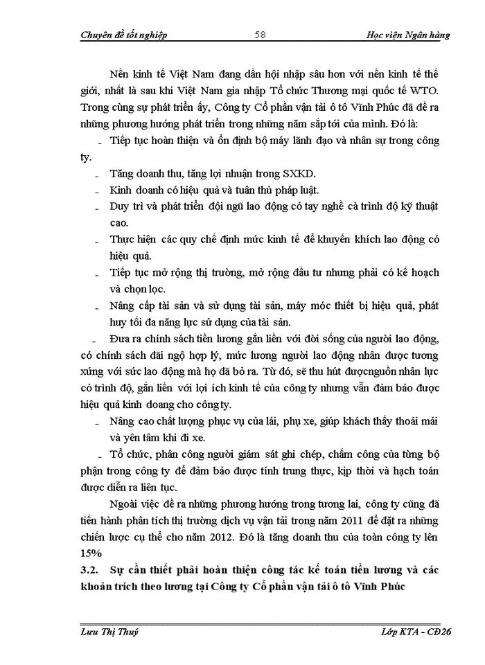 image for page Thực trạng và giải pháp tổ chức kế toán tiền lương và các khoản trích theo lương tại Công ty Cổ phần vận tải ô tô Vĩnh Phúc