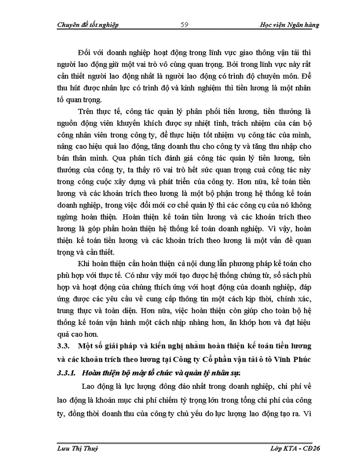 image for page Thực trạng và giải pháp tổ chức kế toán tiền lương và các khoản trích theo lương tại Công ty Cổ phần vận tải ô tô Vĩnh Phúc