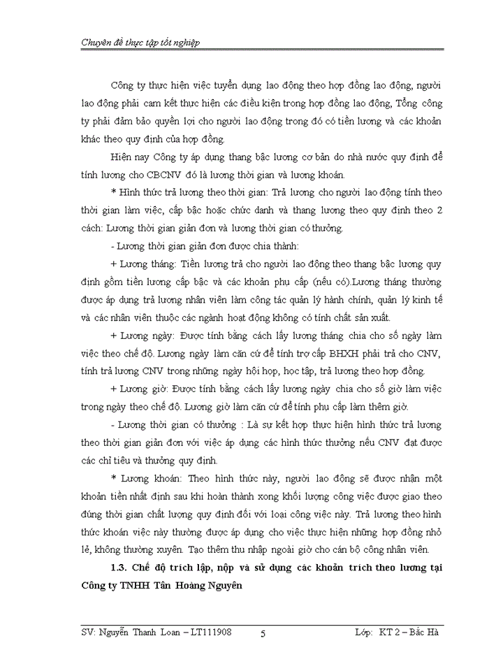 image for page Hoàn thiện kế toán tiền lương và các khoản trích theo lương tại Công ty TNHH Tân Hoàng Nguyên