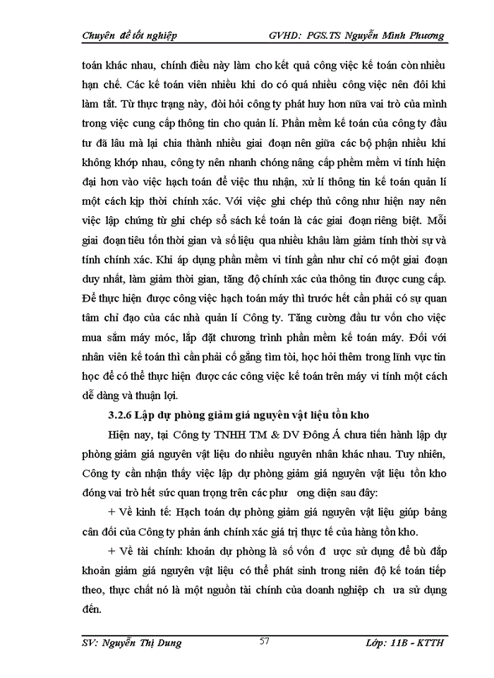 image for page Hoàn Thiện Công Tác Kế Toán Nguyên Vật Liệu Tại Công Ty TNHH Thương Mại Và Dịch Vụ Đông Á