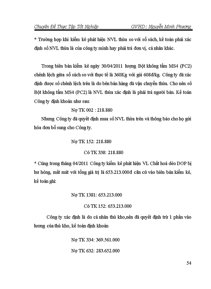 image for page Hoàn thiện công tác kế toán nguyên vật liệu tại Công ty TNHH Sản Xuất và Thương Mại Rạng Đông