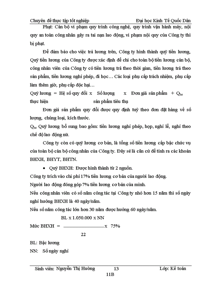 image for page Hoàn thiện kế toán tiền lương và  các khoản trích theo lương tại công ty cổ phần chế biến nông sản điện biên