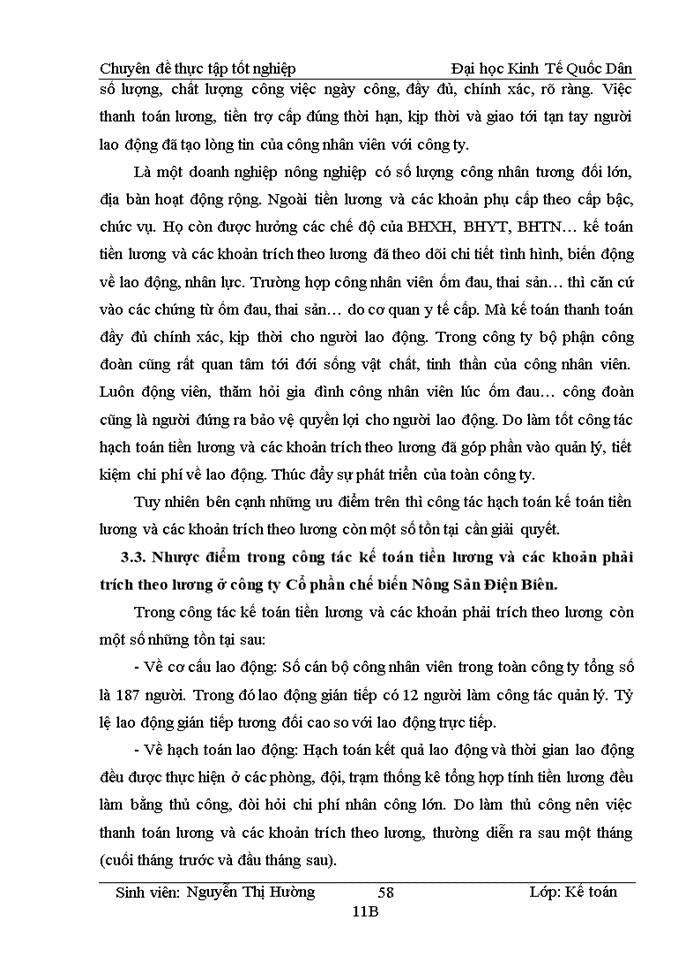 image for page Hoàn thiện kế toán tiền lương và  các khoản trích theo lương tại công ty cổ phần chế biến nông sản điện biên