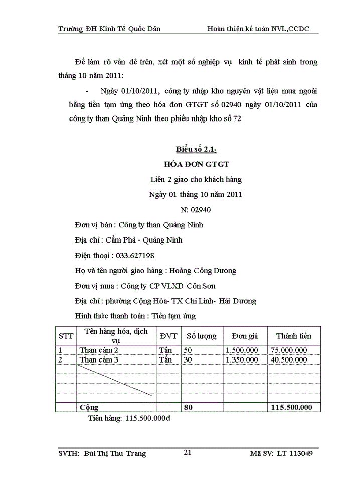 image for page Hoàn thiện kế toán nguyên vật liệu, công cụ dụng cụ tại công ty cổ phần vật liệu xây dựng Côn Sơn