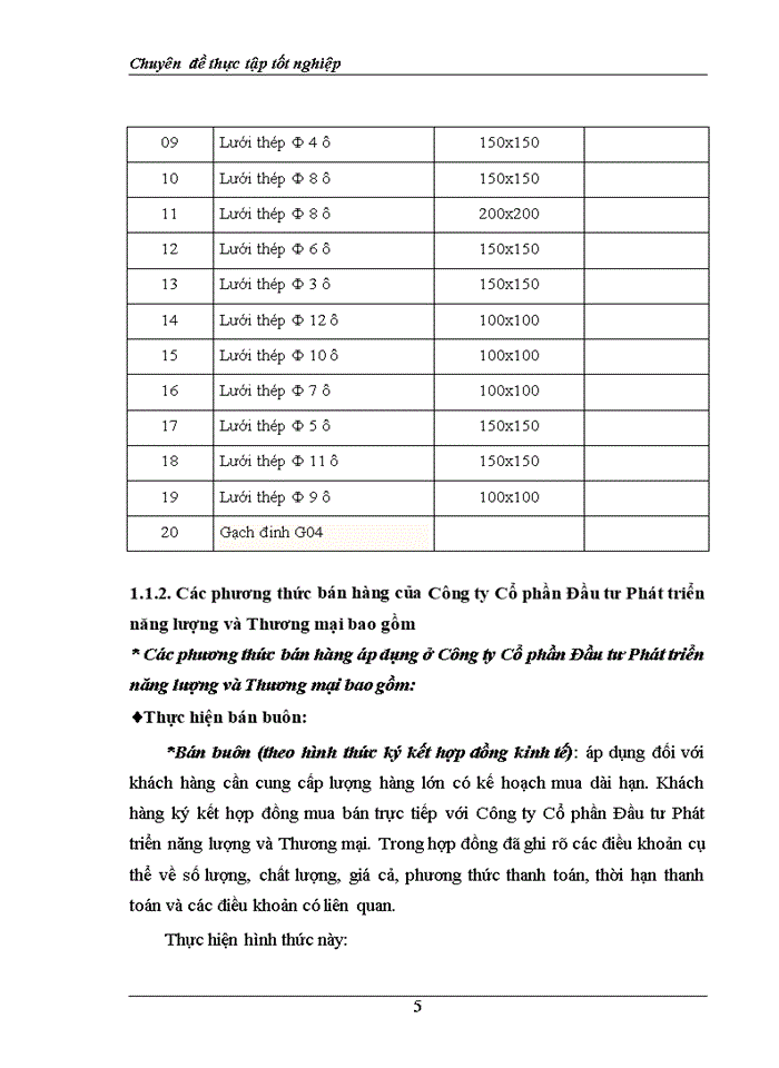 image for page Hoàn thiện kế toán bán hàng và xác định kết quả bán hàng tại Công ty Cổ phần Đầu tư Phát triển năng lượng và Thương mại