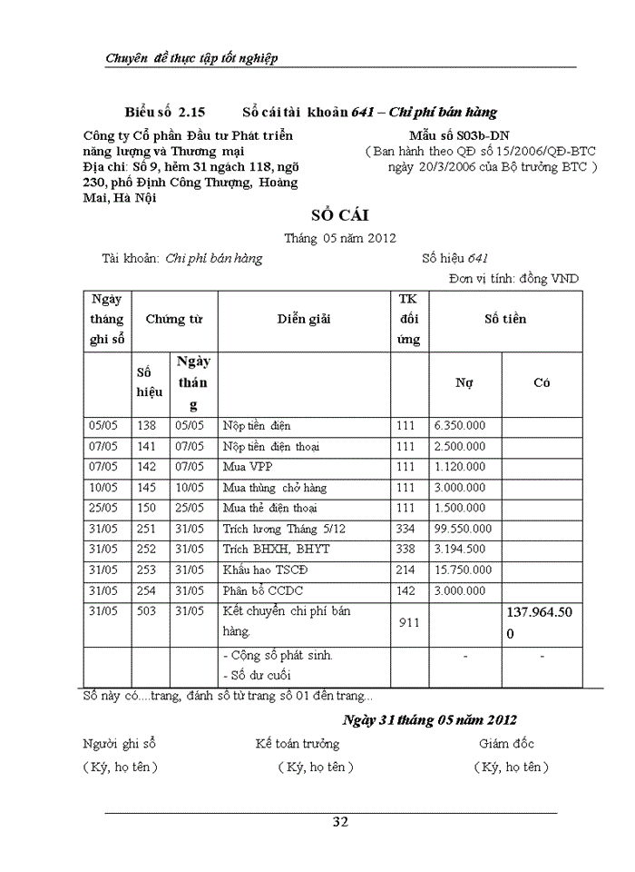 image for page Hoàn thiện kế toán bán hàng và xác định kết quả bán hàng tại Công ty Cổ phần Đầu tư Phát triển năng lượng và Thương mại