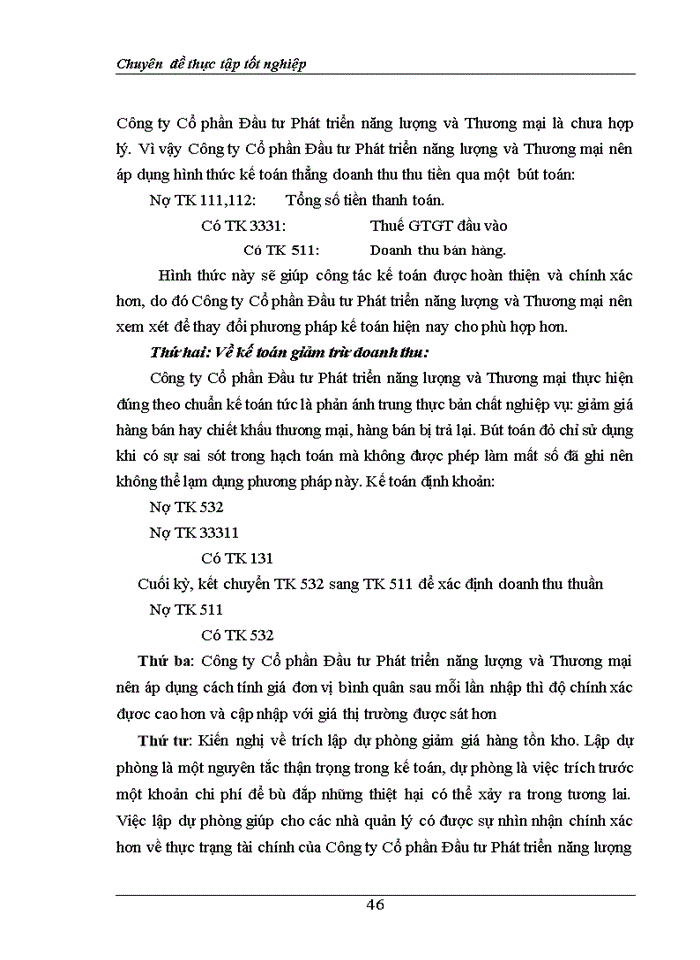 image for page Hoàn thiện kế toán bán hàng và xác định kết quả bán hàng tại Công ty Cổ phần Đầu tư Phát triển năng lượng và Thương mại