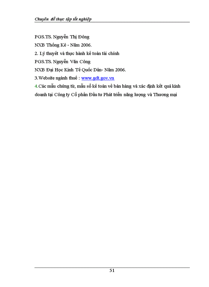 image for page Hoàn thiện kế toán bán hàng và xác định kết quả bán hàng tại Công ty Cổ phần Đầu tư Phát triển năng lượng và Thương mại