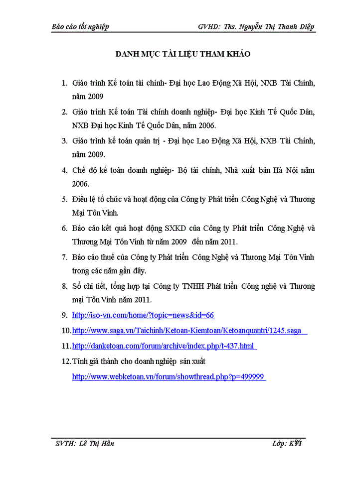 image for page Hoàn thiện kế toán chi phí sản xuất và tính giá thành sản phẩm tại Công ty TNHH Phát triển Công nghệ và Thương mại Tôn Vinh